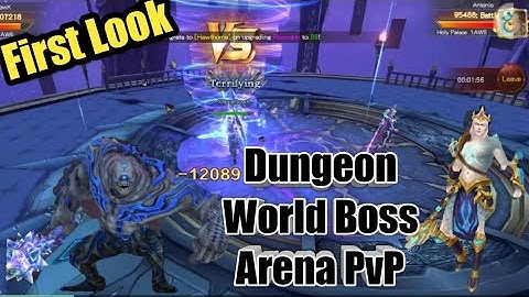 Light of Ariel | First of PvP | Dungeon | World Boss | New MMORPG 2021 | Android Gameplay