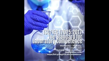 ISO IEC 17025 2017 THE STANDARD FOR LABORATORY COMPETENCE