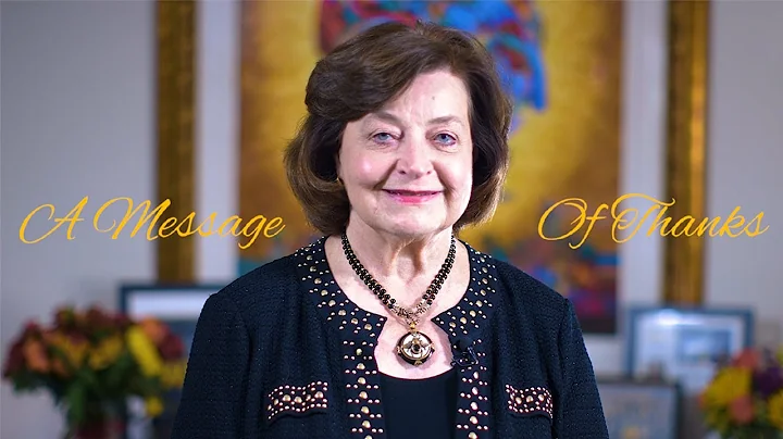 Vice Chancellor Borgers Message of Thanks