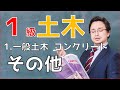 1級土木施工管理技士「一般土木」～コンクリート分野（その他）～