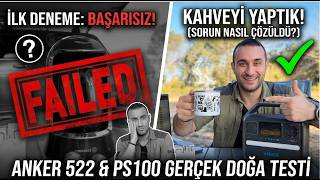 Doğada Bitmeyen Enerji! 🔋 Anker Solix 522 ve PS100 Güneş Paneli Test Ettik