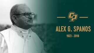 Cal Poly Athletics Tribute To Alex G. Spanos
