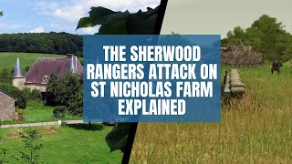 The Tactics of Sherwood Rangers Yeomanry , part 2 'Assault on St. Nicholas Farm'  #sherwoodrangers