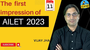 AILET 2023 Analysis | First Impression | AILET 2023 Expected Cut-offs |#ailet2023 #ailet #ailet2022