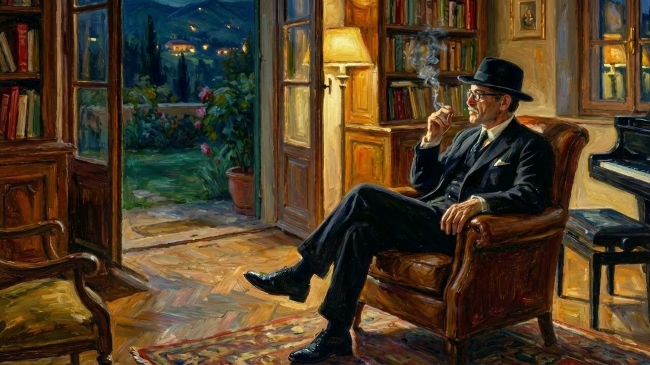 Open Window at Midnight. | Retro Jazz