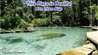 I visited a natural spring in South Thailand, it is beautiful, Ban Tham Niap, Surat Thani Thailand. by Thailand Outdoors 684 views 7 months ago 11 minutes, 28 seconds