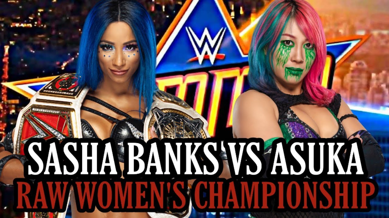 WWE 2K20 SUMMERSLAM 2020 SASHA BANKS VS ASUKA RAW WOMEN'S CHAMPIONSHIP