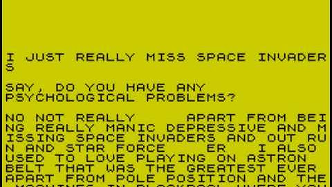 Elisa Analyst Program (ZX Spectrum)