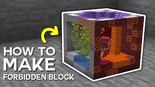 Minecraft Immersive Portals Mod | The Forbidden Block Tutorial