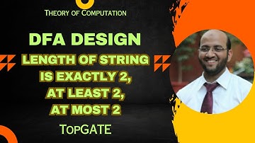 DFA-ontwerp | Lengte van de string PRECIES 2 | MINSTENS 2 | MAXIMAAL 2 | Automatentheorie | Inhou...