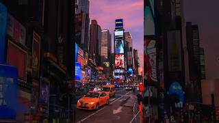 New York City: Timelapse Of Sunset Over Times Square!
