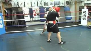 小堀佑介　Vs　渡辺一久　スパーリング