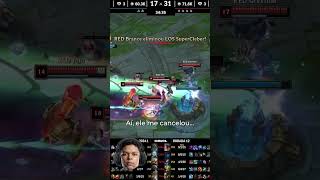 TÁ BÊBADO ESSA P0RR4! #cblol  #leagueoflegends #esports