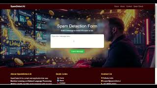 Spam Detection System | Machine Learning Project | Python | NLP | Flask