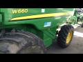 Обзор комбайна John Deere W660