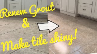 Transforming a brandnew floor that was dirtier than it looked