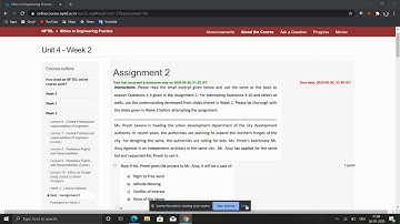 Nptel Ethics in Engineering Practice week 2 solutions