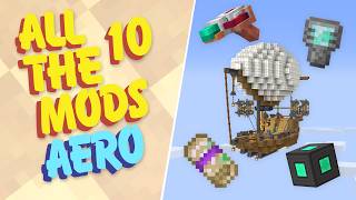 All The Mods 10 Aeronautics EP22 Finding the PERFECT Way to Teleport to Airships