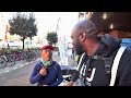 Japanese man walking across japan meets black man hitchhiking across japan