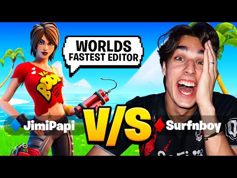 I 1v1d The FASTEST Editor in Fortnite Mobile 🤯 ( JimiPapi VS Surfnboy )