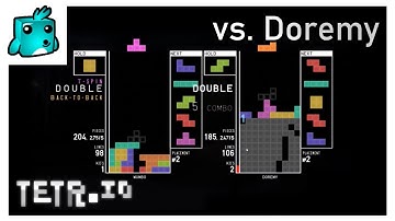TETR.IO Multiplayer - Intense 1v1s vs Doremy