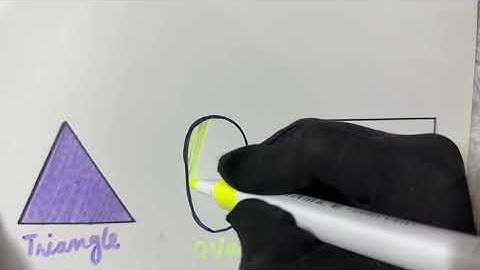 How to draw a shapes (triangle,rectangle,oval)