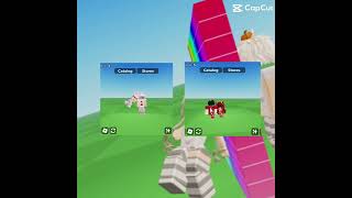 MATCHING OUTFIT+POSE IDEAS (game is “catalog avatar creator” on Roblox)