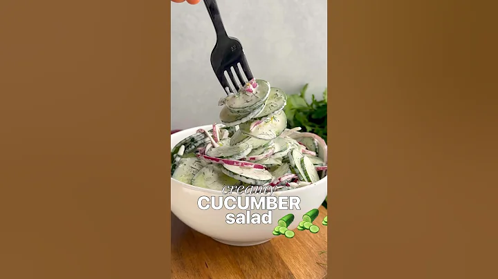 Creamy Cucumber Salad