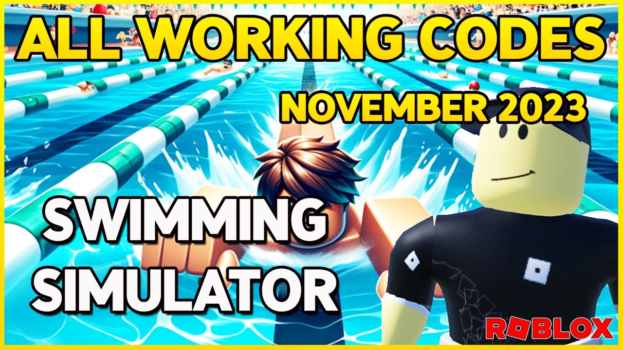 ✓4 CODES✓ALL WORKING CODES for 🏊SWIMMING SIMULATOR🏊 Roblox