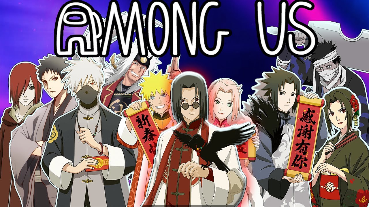 Itachi And Friends Play AMONG US Airship Update