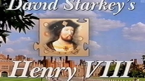 Henry VIII - David Starkey (Part 1)