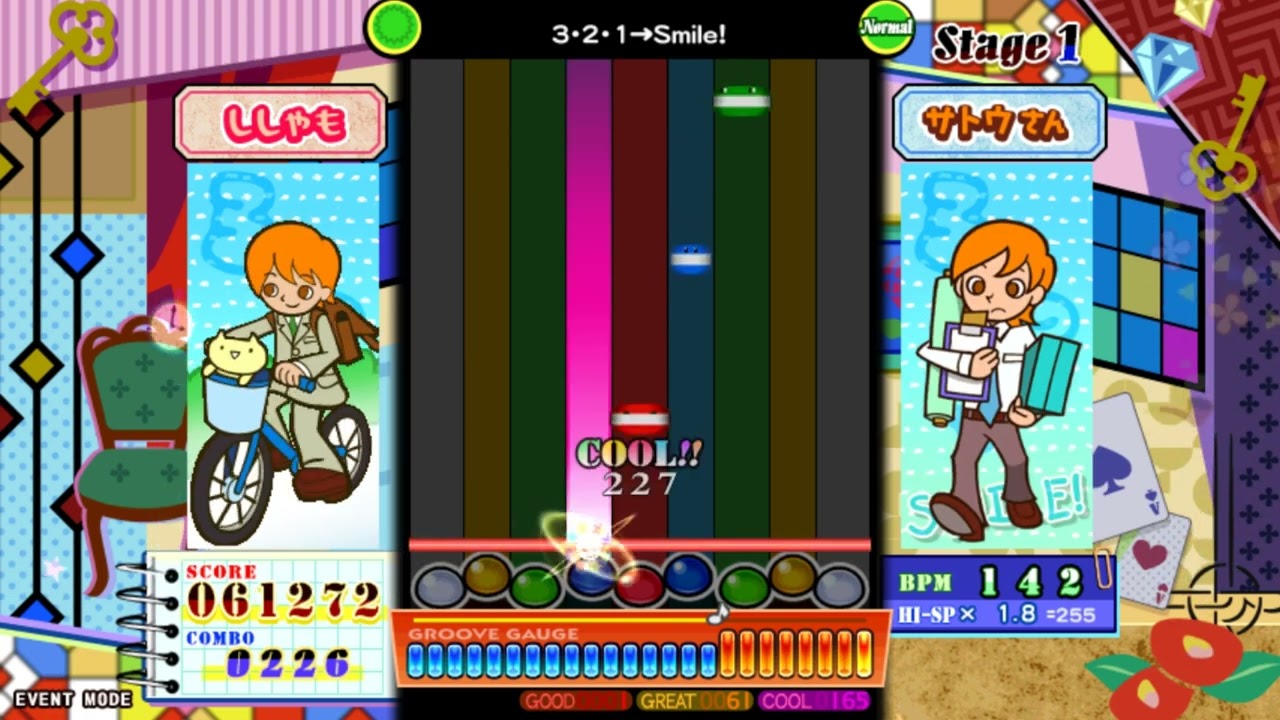 [Pop'n Music] 3-2-1 Smile! Normal Full Combo