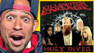 Rapper FIRST time REACTION to Killswitch Engage - Holy Diver! WHOA
