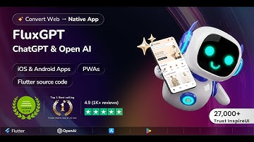 FluxGPT App ⚡️ Powerful ChatGPT, OpenAI Writing Assistant & Image Generator (Flutter App)