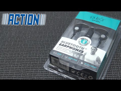 Pulsar Sport Earphones / Airpods Bluetooth van de Action 😄 - YouTube