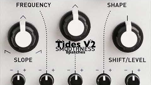 Mutable Instruments Tides V2 as a VCDO