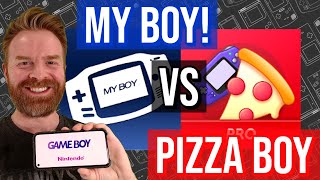 My Boy vs Pizza Boy Free and Paid GBA Emulators on Android