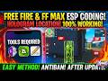 FF &amp; FF max ESP Location Coding | Free Fire ESP Location kaise banaye | how to make ESP Location ff