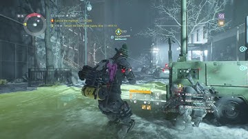 The Division 1.5 Manhunt Vs Server PVP: Sentry Build