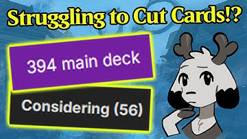 How to MERCILESSLY cut cards from your Commander deck!