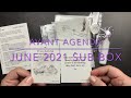 AVANT AGENDA | June 2021 Subscription Box | Planner + Stationery Sub Box | Unboxing