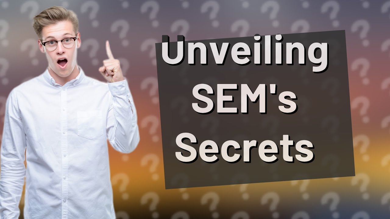 How Does Scanning Electron Microscopy Work? Understanding Its ...