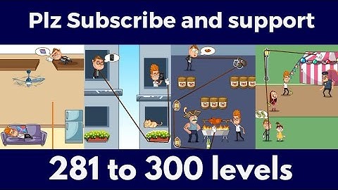 Troll Robber - Long Hand Thief Puzzle Game -All Levels 281-300 Solution Android Gameplay Walkthrough