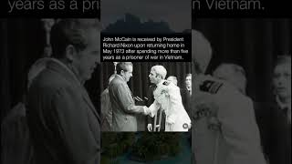 John McCain Returns Home After 5 Years as a POW 🇺🇸 #Shorts