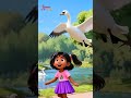 Kleiner Schwan - Little Swan Song | German Nursery Rhymes for Children's | Galatta Kids | Shorts