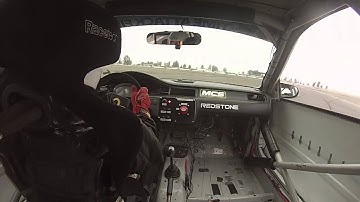 Super Lap Battle 2014 - Spin in the Buttonwillow bus stop