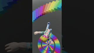 Abby Saja Thanos Plays Infinite Rainbow Stairs Speedrun