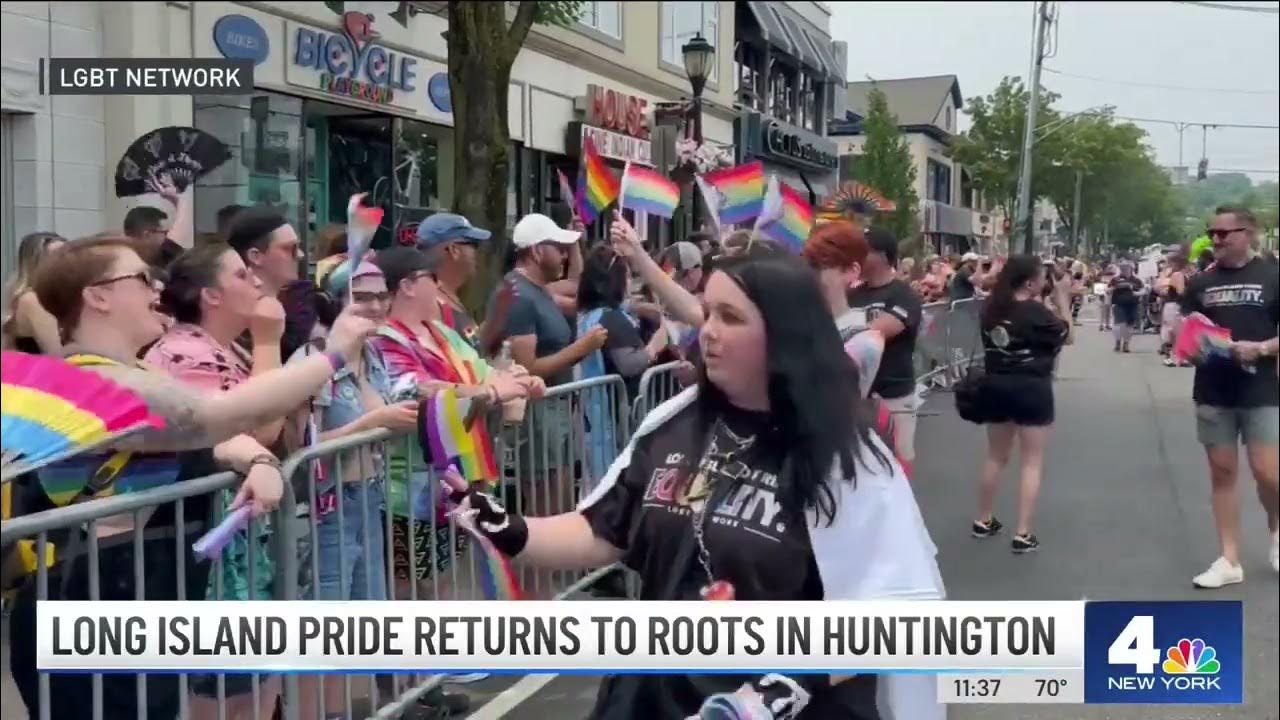WATCH NBC 33rd Annual Long Island Pride Parade Brought Thousands To Huntington Village Main