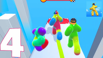 Blob Runner 3D Gameplay Walkthrough All Level 27 - 37 Update (Android,iOS) Part 4