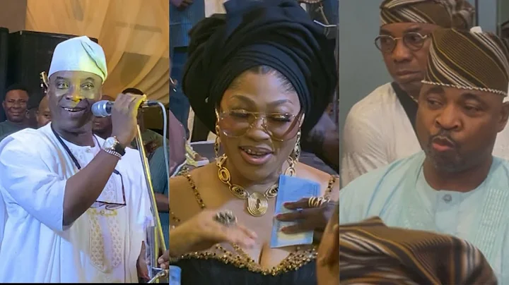 OMOGE SAIDA AND WASIU AYINDE DID NOT GREE FOR THEIR SELF ON STAGE AS THEY SHOWCASE THIRE DANCING  